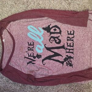 Alice In Wonderland Long Sleeve Shirt